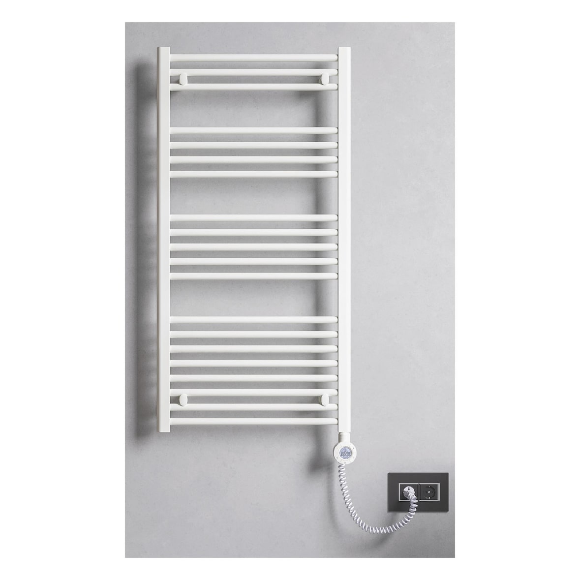 Stabilo-Sanitär Badheizkörper Elektro Sedona 1800x600 gerade weiß