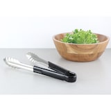 thumbnail of METRO PROFESSIONAL Pinzas para servir, acero inoxidable/vinilo, 30 cm, negro/plateado