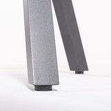 thumbnail of Conjunto de mesa e cadeiras para exterior, vidro temperado, alumínio e vidro, cor antracite, mesa: 150x150x72 cm cadeira: 57x74x96,5 cm