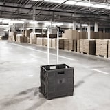 thumbnail of WellHome - 30L aluminium trolley met vouwbox Zwart