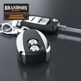 thumbnail of Brandson Garagentoröffner 433 MHz selbstlernend - Funk Fernbedienung kompatibel mit Hörmann Ecostar RSC 2, RSE 2, RSZ 1 - inkl. Batterie - Handsender