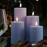 thumbnail of LED Kerze MIA Deluxe für Außen 3D Flamme flackernd H: 15cm D: 7,5cm outdoor blau