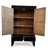 thumbnail of OPIUM OUTLET Muebles Cómoda Armario Aparador Armario de Boda A502/NEGRO negro vintage asiático chino oriental Madera