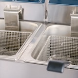 thumbnail of Romux® Freidora Industrial Eléctrica 6+6 Litros Doble Sobremesa | Freidora Profesional de Aceite en Acero Inox 5000 W Termostato Alta Precisión