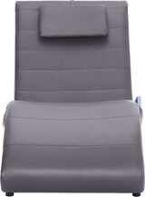 thumbnail of vidaXL Massage Chaiselongue mit Kissen Grau Kunstleder
