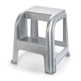 thumbnail of Taburete de plástico con escalón, silla escalera práctica dos escalones