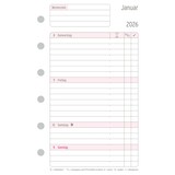 thumbnail of Chronoplan 50616 Wochenplan, Mini, 2026, Weiß, 79 x 125 mm, Inhalt: 59 Blätter / 1 Stück