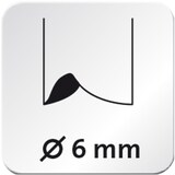 thumbnail of Perforateur 4 trous B 430, capacité 30 feuilles, coloris gris/noir