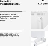 thumbnail of Bansin Smart 1500 Konvektionsheizgerät 1500W App-Steuerung Weiß