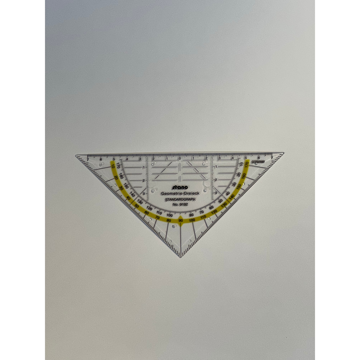 Standardgraph Geometriedreieck 16 cm lose 1 Stück