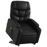thumbnail of vidaXL Massagesessel mit Aufstehhilfe Schwarz Kunstleder