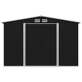 thumbnail of Helloshop26 - Abri de jardin cabane cabanon maison de stockage remise extérieur hangar outils robuste acier 257 x 205 x 178 cm 02_0022384