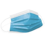 thumbnail of Mundschutz Maske, Einweg-Mundschutz, , EN 14683 Typ 1, 3-lagig mit Nasenbügel und Gummiband - VE=50 Stück