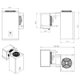thumbnail of Combisteel Tiefkühlaggregate Huckepack für Tiefkühlzelle mit 4,1-6,5 m³