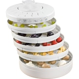 thumbnail of Clatronic DR 2751 Deshidratador Alimentos, 5 Bandejas, Seca Frutas, Verduras, Carne, Hierbas, sin BPA, 250W, Blanco