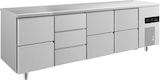 thumbnail of Gastro Kühltisch 9 Schubladen Umluftkühlung 632l 2330x700x850mm -2/+8°C