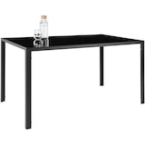 thumbnail of tectake Ensemble table et 4 chaises BERLIN en acier - noir - 402837