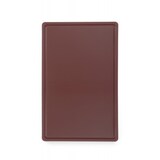 thumbnail of 2x HENDI Schneidbretter HACCP Gastronorm 1/1 - für Braten - Farbe: braun 530x325x(H)15 mm
