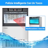 thumbnail of Macchina per Cubetti Ghiaccio Professionale - Macchina del Ghiaccio Casa 45KG/24h, 320W