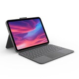 thumbnail of Etui Clavier Rétroéclairé Détachable Logitech Combo Touch Pour Ipad 10e Génération Gris