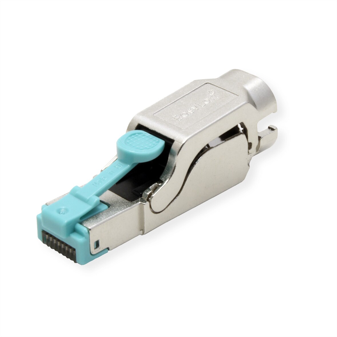 EasyLan fixLink connector RJ45, Cat.6A (ISO/IEC) Zilver