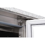thumbnail of METRO Professional Table à pizza GPT2100, Acier inoxydable, 150 x 80 x 100 cm, 310 W, 293 L, 2 portes, compatible avec GHS2150, Argenté