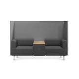 thumbnail of ROCADA 1805-4-1 Be Soft Doppelsitz+ Tisch schwarz/grau200x129x68cm, grau