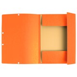 thumbnail of Exacompta Sammelmappe mit Gummizug, 3 Klappen und Organisationsdruck aus Manila-Karton 355g/qm, für Format DIN A4