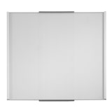 thumbnail of OSLO Türschild 150 | 148x151 mm | Aluminium silber | entspiegelte Abdeckung | Türschild Büro | Büroschild