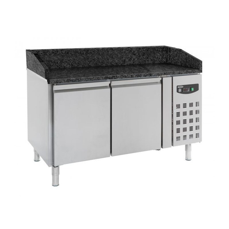 Table de préparation pour pizza 2 portes - Combisteel