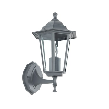 Candeeiro de exterior PARIS 1x E27 max. 60 Watt vidro de alumínio antracite LE53580