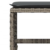 thumbnail of vidaXL 17-tlg. Garten-Essgruppe mit Kissen Grau Poly Rattan