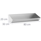 thumbnail of Royal Catering - RVS Frites Friet Uitschepbak - 80 x 30 cm -