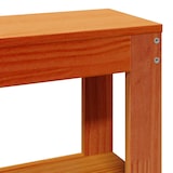 thumbnail of vidaXL Massivholzbett ohne Matratze Wachsbraun 75x190 cm Kiefernholz
