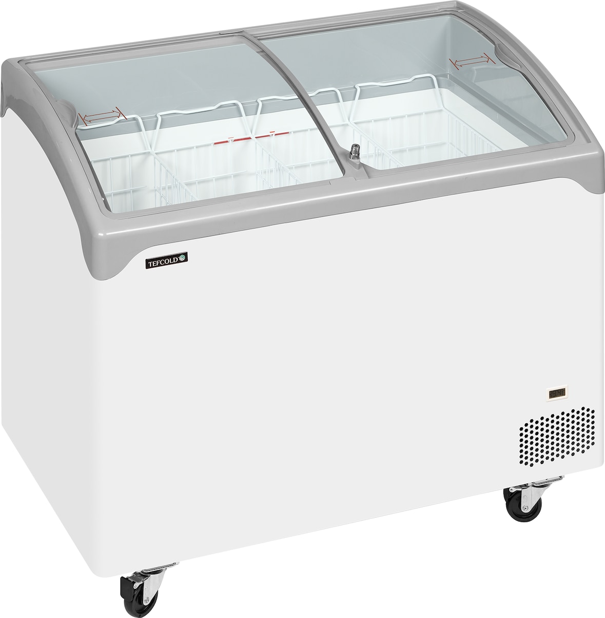 TEFCOLD Eiscrem-Gefriertruhen NIC301SCEB 286l Weiß