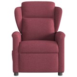 thumbnail of vidaXL Massagesessel Weinrot Stoff