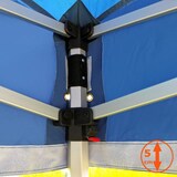 thumbnail of Pop up zelt 3x4,5 m - mit 3 Wänden - Blau