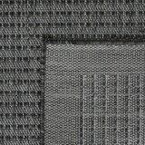 thumbnail of Balkonteppich Einfarbig Wetterfest Waschbar Strapazierfähig Terrasse Garten Rund Schwarz 160x160 cm – ORIANA von Kadima Design