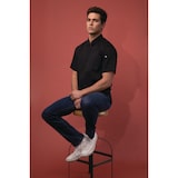 thumbnail of Chef Works® Kochjacke SPRINGFIELD Cool Vent™, Reißverschluss, Schwarz, Größe S