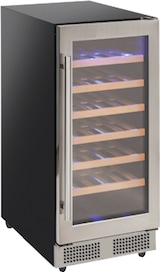 thumbnail of Gekühlter weinexpositor 106 liter. 31 flaschen - 380x650x870 mm - 80 W 230/1V - 15EV3386 Eurast