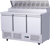 thumbnail of ICE-A-COOL 3 türige Belegstation mit Edelstahldeckel inklusive 8 * GN1/6, 380 Liter Kapazität