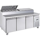 thumbnail of A.C.L - Table réfrigérée 3 portes - 417 L - 1795 x 700 x 1085 mm - Finition Inox évaporateur traité