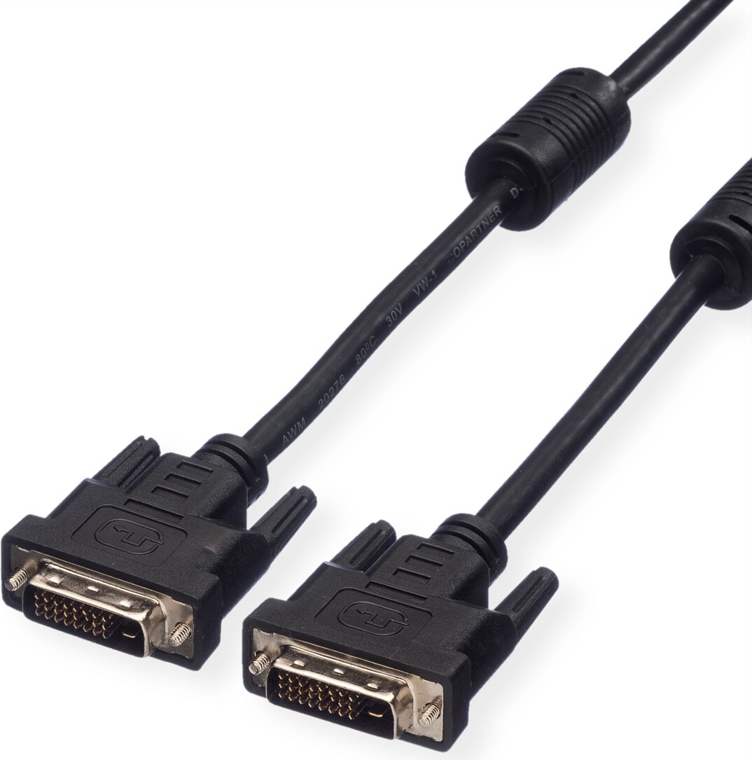 VALUE cavo monitor DVI, DVI ST-ST, (24+1) dual link, 3 m