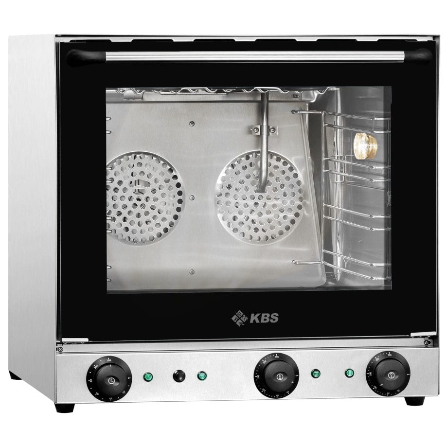 Heißluftofen Premium 2,7 kW mit manueller Beschwadung und 2 kW Grillfunktion