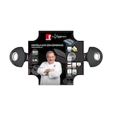 thumbnail of Bergner by Vissani pastaiola ad induzione 22x14.7cm in alluminio forgiato con coperchio