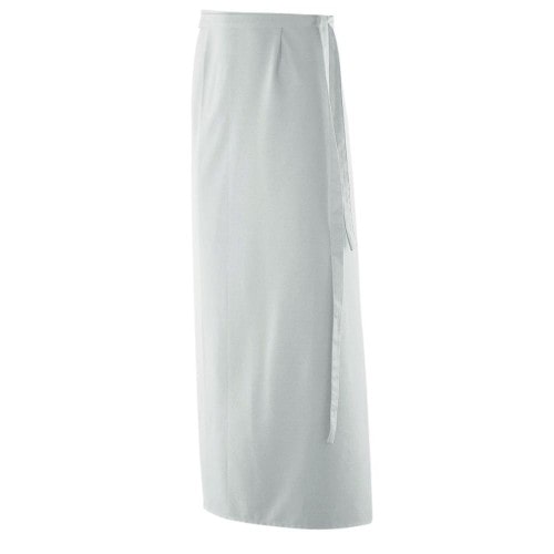 Schürze mit Schlitz B 100 x L 100 cm : weiß 100% Baumwolle 230 g/m² (15)