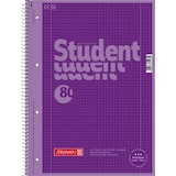 thumbnail of BRUNNEN Collegeblock 1067928160 DIN A4 80Bl. kariert purple