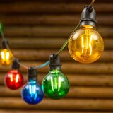 thumbnail of WellHome - Luzes de LED multicoloridas com temporizador e 10 lâmpadas