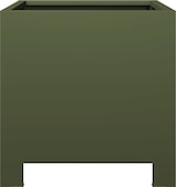 thumbnail of vidaXL Pflanzkübel 2 Stk. Olivgrün 30x30x30 Stahl