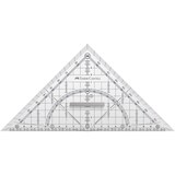thumbnail of Faber-Castell 171010 Geometriedreieck GRIP groß Kunststoff 22 cm durchsichtig(S-P)